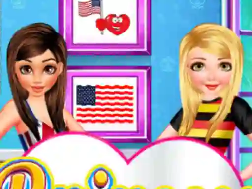 Gêm Princess Nation Lovers ar-lein