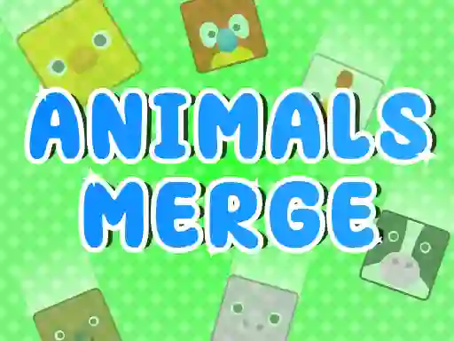 Gêm Animals Merge ar-lein