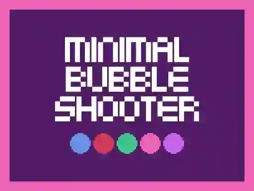 Gêm Minimal Bubble Shooter ar-lein