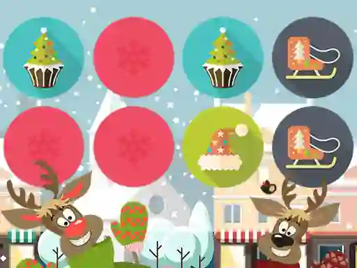 Gêm Christmas Memory Challenge ar-lein