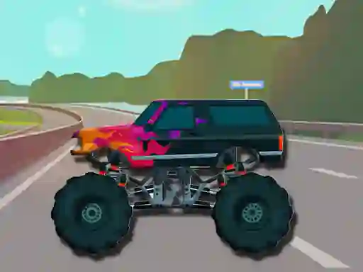 Gêm Extreme Monster Trucks Memory ar-lein