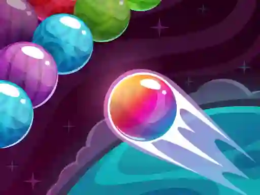Gêm Bubble Shooter Planets ar-lein