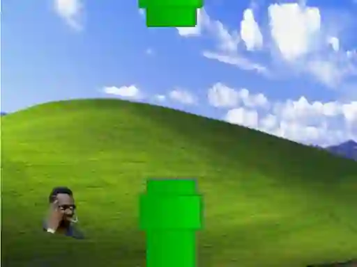 Gêm Flappy Smoker ar-lein