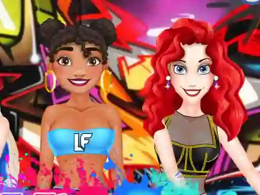 Gêm Princess BFF Floss Dance ar-lein