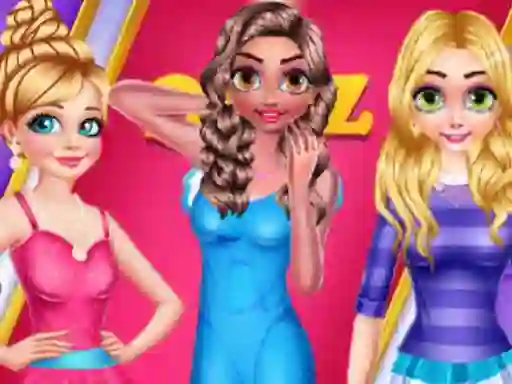 Gêm Princess Fashion Quiz ar-lein