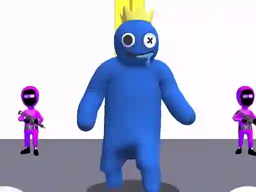 Gêm Friends Rainbow Survival Race ar-lein