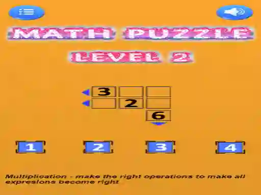 Gêm Math puzzle ar-lein