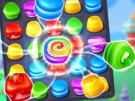 Gêm Candy Jewel Crush ar-lein