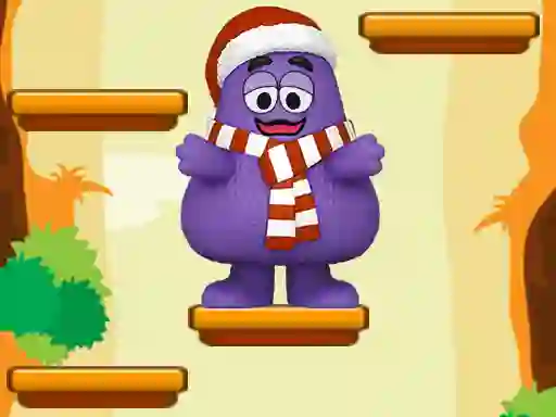 Gêm Grimace Shake Jump ar-lein