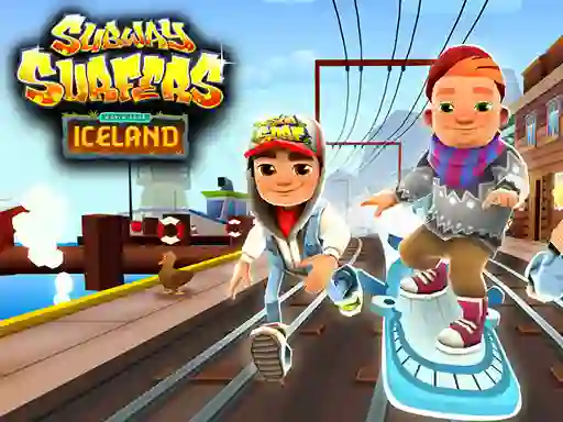 Gêm Subway Surfers World Tour Iceland My Tour ar-lein