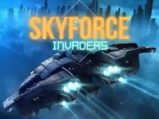 Gêm Skyforce Invaders ar-lein