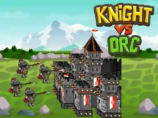 Gêm Knight Vs Orc ar-lein