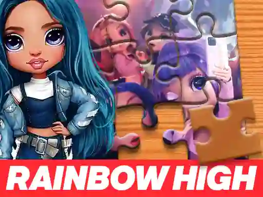 Gêm Rainbow High Jigsaw Puzzle ar-lein
