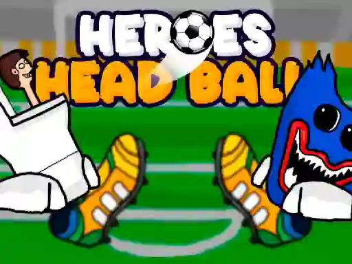 Gêm Heroes Head Ball ar-lein