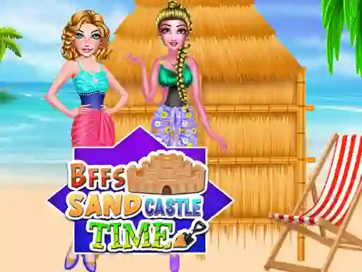 Gêm BFFs Sand Castle Time ar-lein
