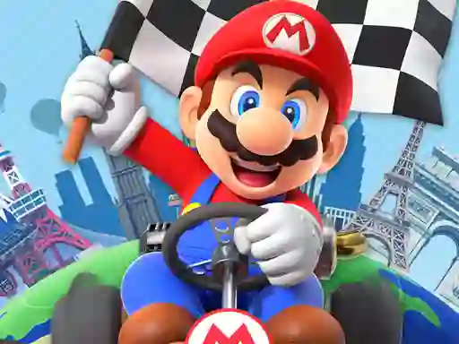Gêm Mario Kart Race ar-lein