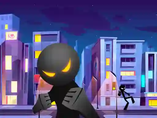 Gêm Stickman Fighter 3D: Fists Of Rage ar-lein