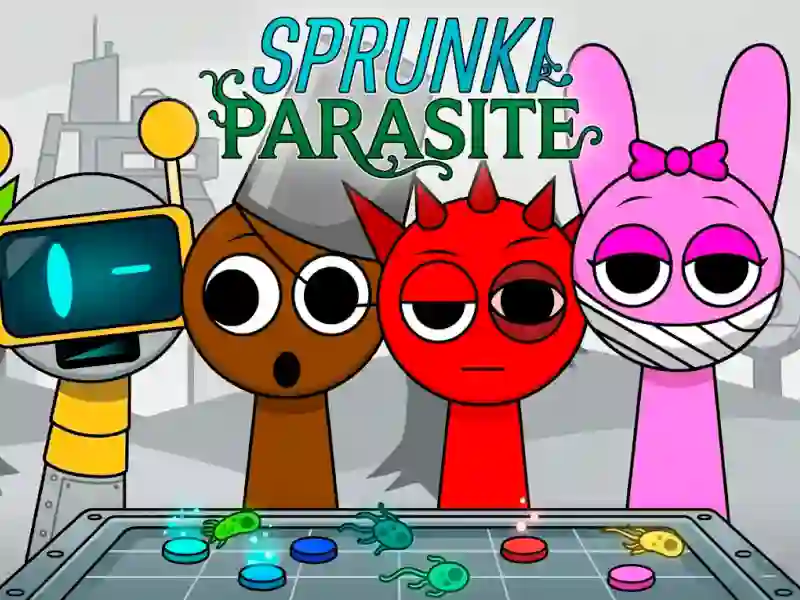 Gêm Sprunki Parasite ar-lein