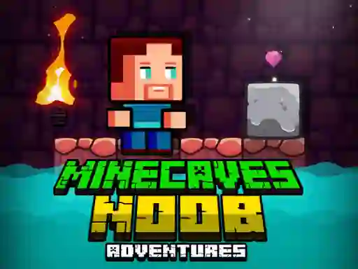 Gêm Minecaves Noob Adventure ar-lein