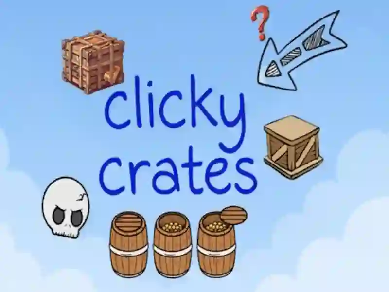 Gêm Clicky Crates ar-lein