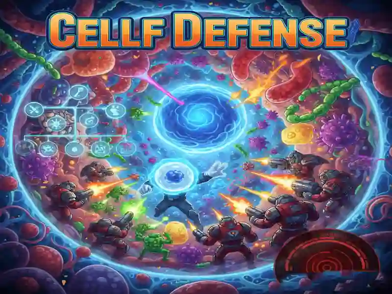 Gêm Cellf Defense ar-lein