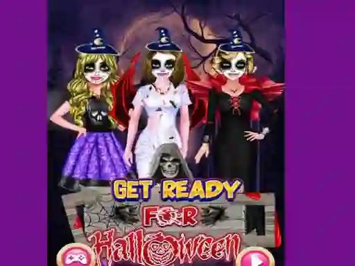 Gêm Get Ready For Halloween ar-lein