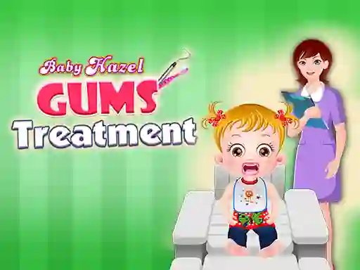 Gêm Baby Hazel Gums Treatment ar-lein