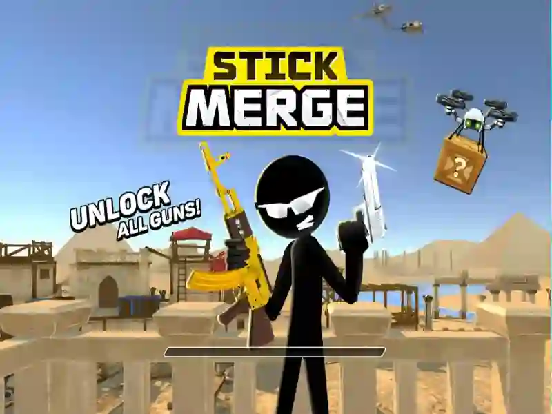 Gêm Stick merge ar-lein