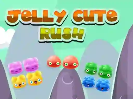 Gêm Cute Jelly Rush ar-lein