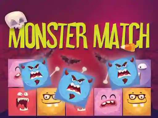 Gêm Monster Match ar-lein