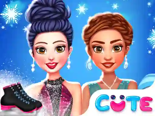 Gêm Princess Winter Ice Skating Outfits ar-lein