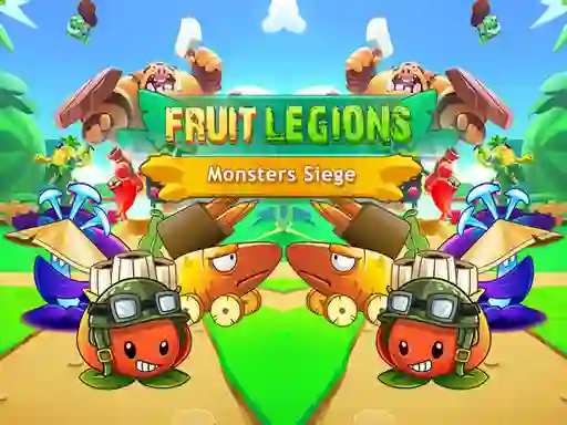 Gêm Fruit Legions: Monsters Siege ar-lein