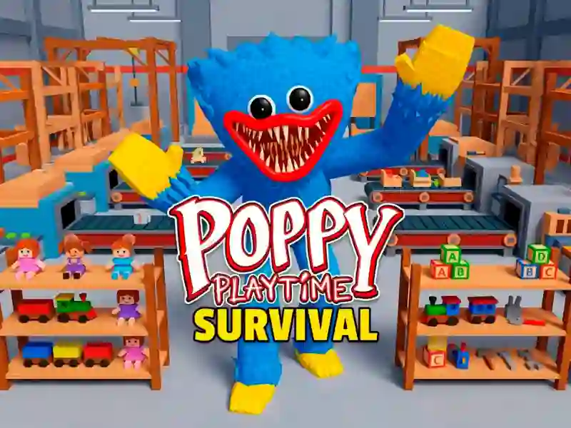 Gêm Poppy Playtime Survival ar-lein