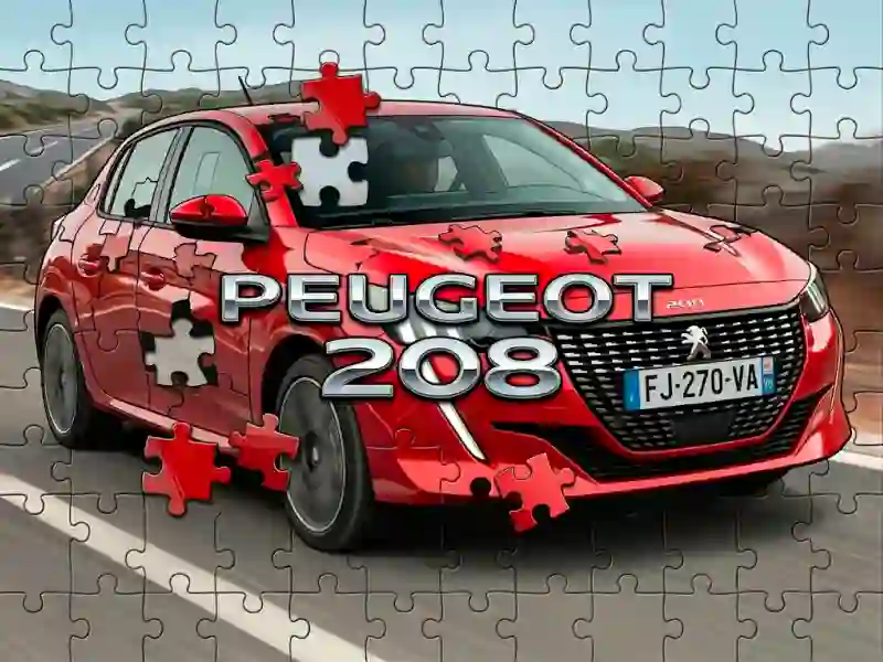 Gêm Peugeot 208 ar-lein