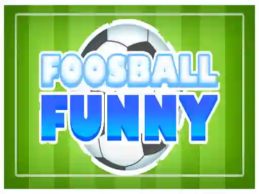 Gêm Foosball Funny ar-lein