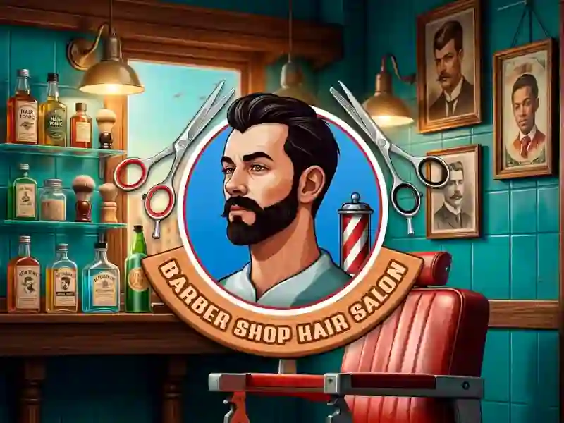 Gêm Barber Shop Hair Salon Sim ar-lein