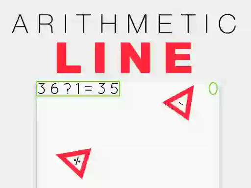 Gêm Arithmetic line ar-lein