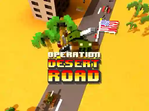 Gêm Operation Desert Road ar-lein