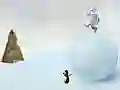 Gêm Yeti Snowball ar-lein