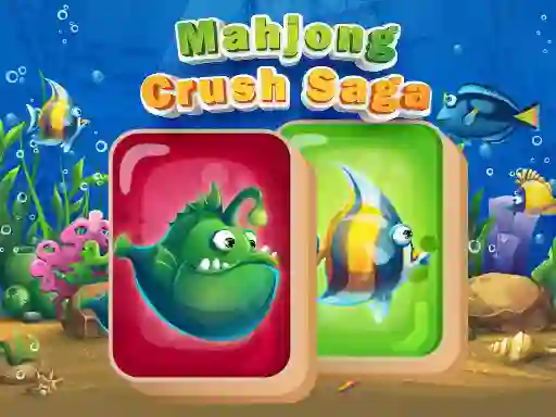 Gêm Mahjong Crush Saga ar-lein