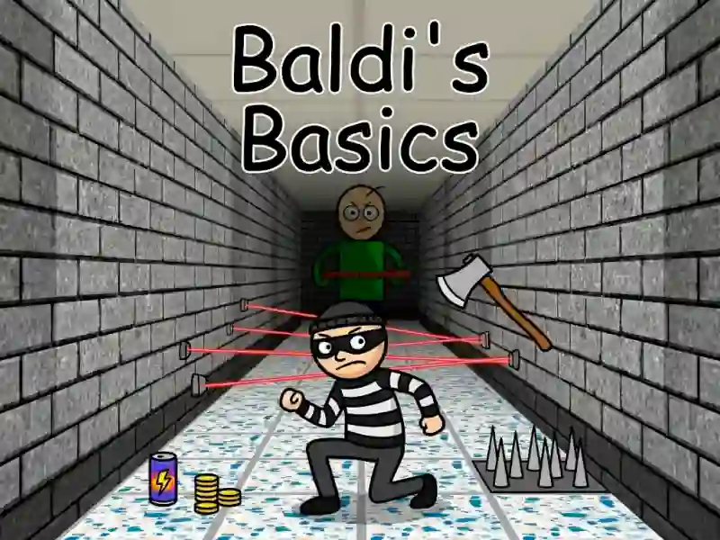 Gêm Baldi's Basics ar-lein