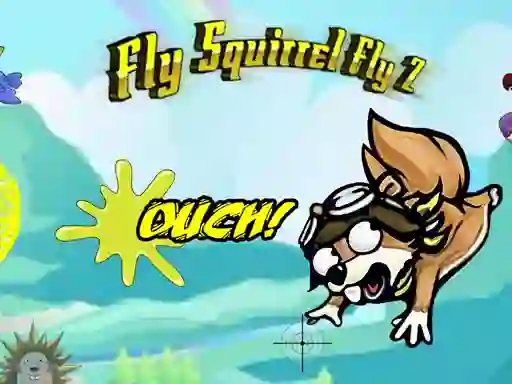 Gêm Fly Squirrel Fly 2 ar-lein