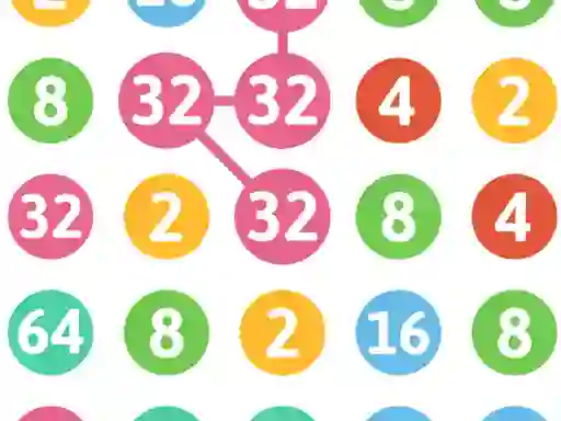 Gêm Connect Merge ar-lein