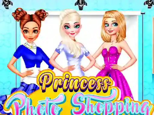 Gêm Princess Photo Shopping Dressup ar-lein