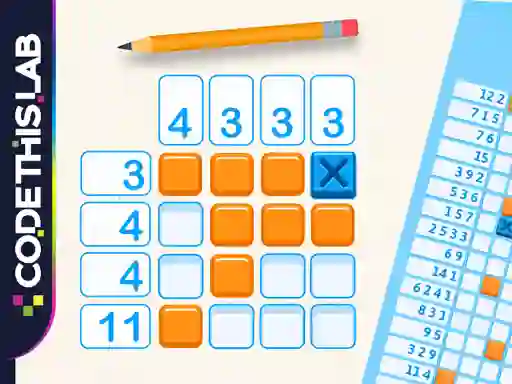 Gêm Classic Nonogram ar-lein