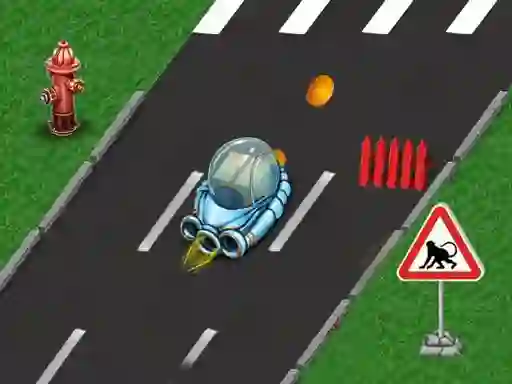 Gêm Rocket Race Highway ar-lein