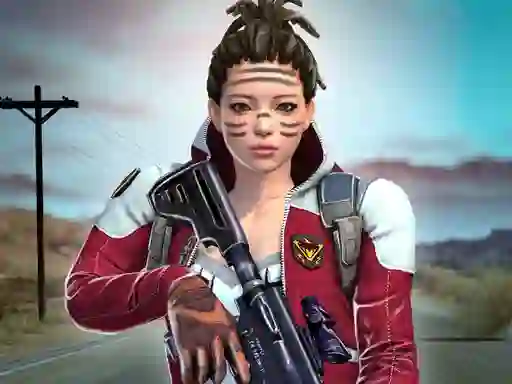 Gêm Commando Girl ar-lein