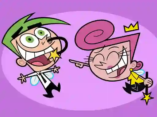 Gêm Fairly oddParents Jigsaw ar-lein