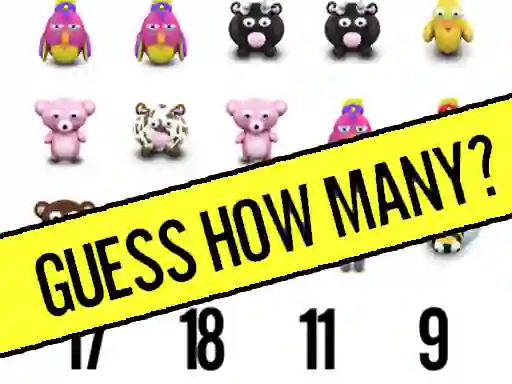 Gêm Guess How Many ar-lein
