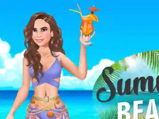 Gêm Summer Beach Girl ar-lein